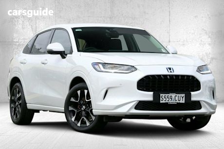 White 2023 Honda ZR-V SUV E:HEV LX F