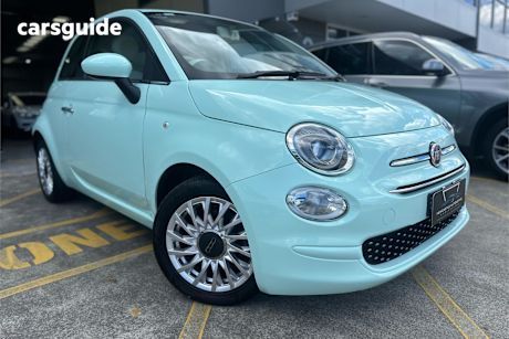 Green 2019 Fiat 500 Hatchback Lounge