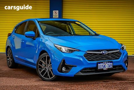 Blue 2024 Subaru Impreza Hatchback 2.0S (Awd)