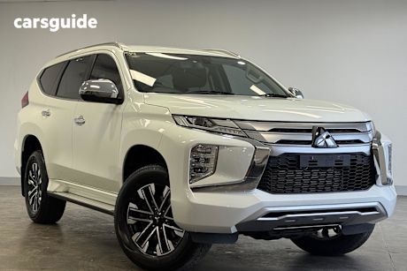 White 2021 Mitsubishi Pajero Sport Wagon Gls (4X4) 7 Seat