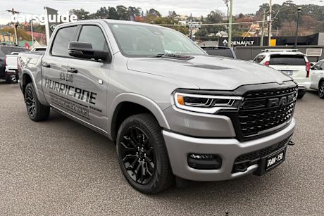 Silver 2025 Ram 1500 Ute Tray LIMITED HURRICANE HO RAMBOX 4X4