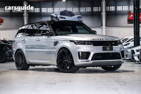 Silver 2018 Land Rover Range Rover Sport SUV SDV6 HSE DYNAMIC 4X4