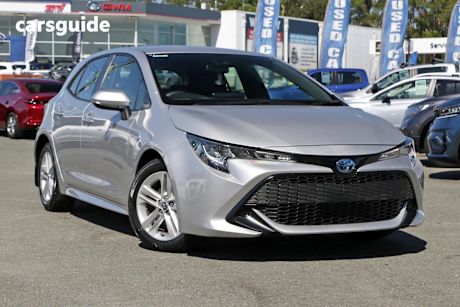 Silver 2020 Toyota Corolla Hatch ASCENT SPORT HYBRID F