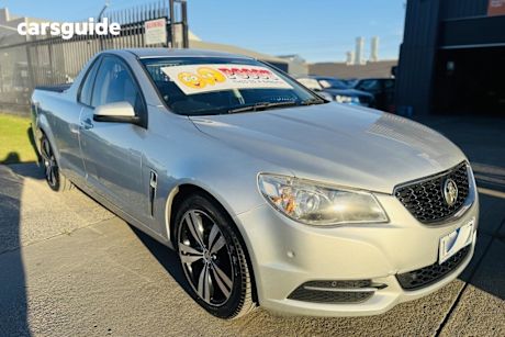 Silver 2015 Holden UTE Utility