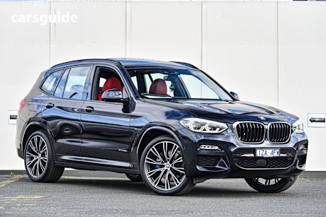 Black 2018 BMW X3 SUV XDRIVE30I 4X4