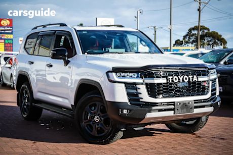 White 2025 Toyota Landcruiser Wagon Lc300 Gr-S (4X4)