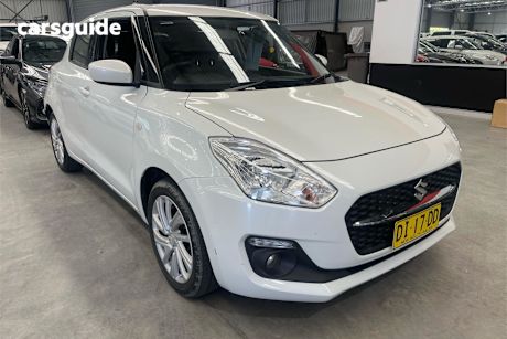 White 2023 Suzuki Swift Hatch GL F