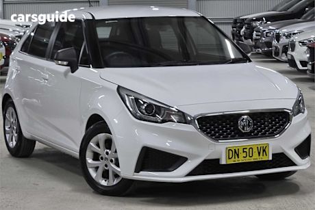 White 2023 MG MG3 Hatch CORE F