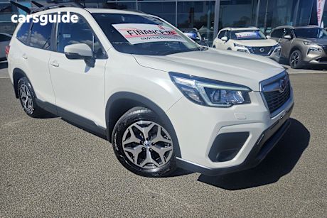 White 2019 Subaru Forester SUV 2.5I-L 4WD
