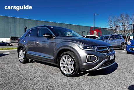 Grey 2023 Volkswagen T-ROC SUV 110TSI STYLE F