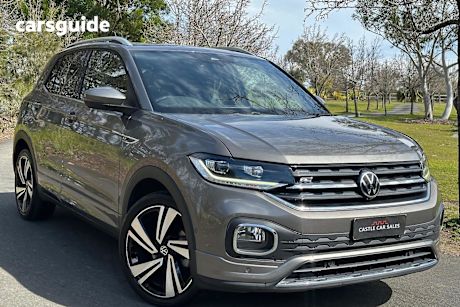 Grey 2021 Volkswagen T-Cross SUV 85TSI STYLE F