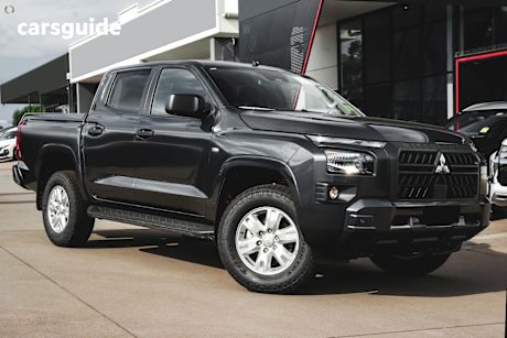 Grey 2025 Mitsubishi Triton Ute Tray GLX+ 4X4