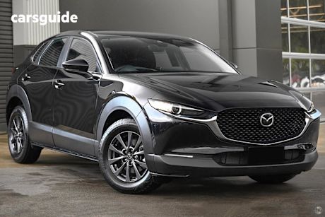 Black 2025 Mazda CX-30 SUV G20 PURE F