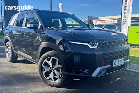 Black 2024 KGM Ssangyong Torres SUV ELX F