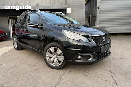 Black 2017 Peugeot 2008 Wagon Active