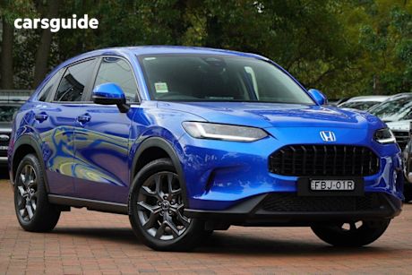 Blue 2023 Honda ZR-V SUV VTI L F