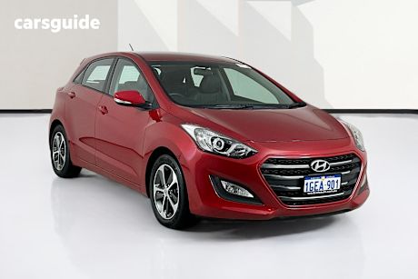 Red 2016 Hyundai I30 Hatchback Active X