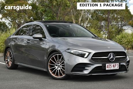 Grey 2019 Mercedes-Benz A-CLASS Sedan A200 F