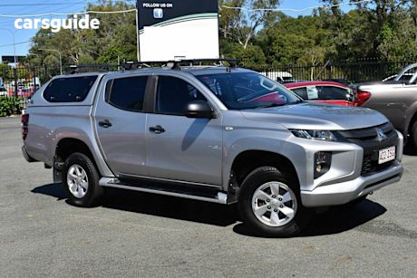 Silver 2019 Mitsubishi Triton Ute Tray GLX+ 4X4