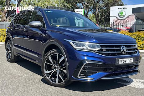 Blue 2024 Volkswagen Tiguan SUV 162TSI R-LINE ALLSPACE 4WD