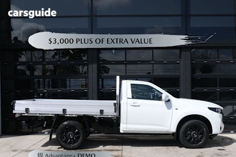White 2025 Mazda BT-50 Ute Tray XT 4X4