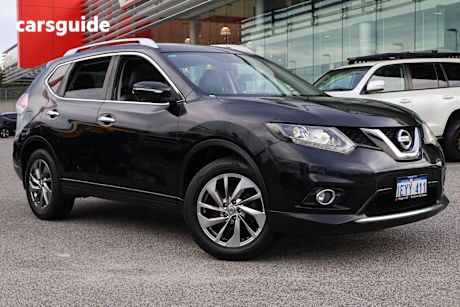 Black 2015 Nissan X-Trail SUV TI 4X4