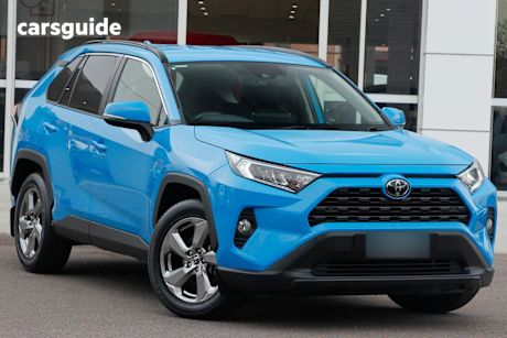 Blue 2019 Toyota RAV4 Wagon Gxl (2Wd)