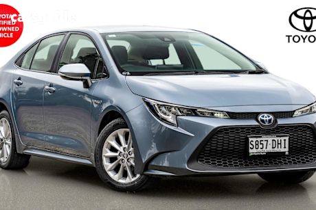 Grey 2022 Toyota Corolla Sedan ASCENT SPORT HYBRID F