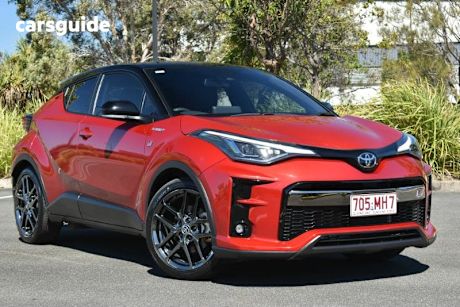 Red 2021 Toyota C-HR SUV GR SPORT F