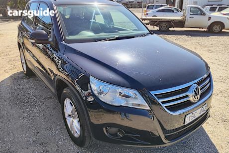 Black 2010 Volkswagen Tiguan Wagon 125 Tsi