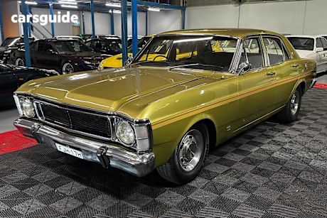 Green 1970 Ford Fairmont Sedan