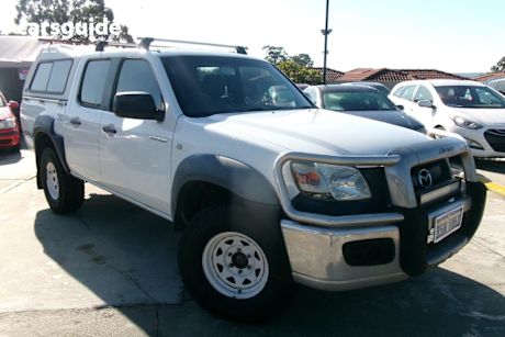 White 2007 Mazda BT-50 Dual Cab Pick-up B3000 Dx (4X4)