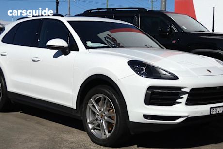 White 2020 Porsche Cayenne SUV S 4X4