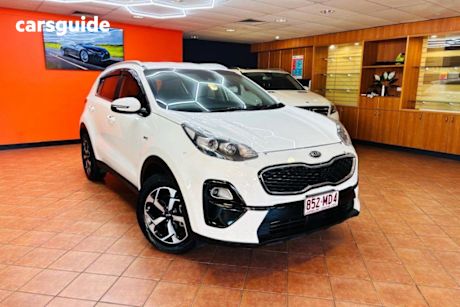 White 2021 Kia Sportage Wagon S (Awd)