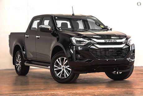 Black 2025 Isuzu D-MAX Crew Cab Utility Ls-U (4X4)