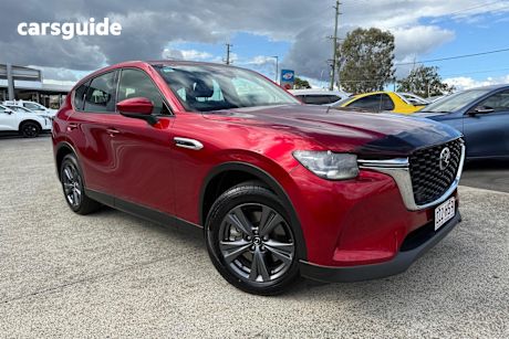 Red 2023 Mazda CX-60 SUV G40E EVOLVE 4X4