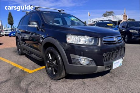 Black 2013 Holden Captiva SUV 7 LX 4X4