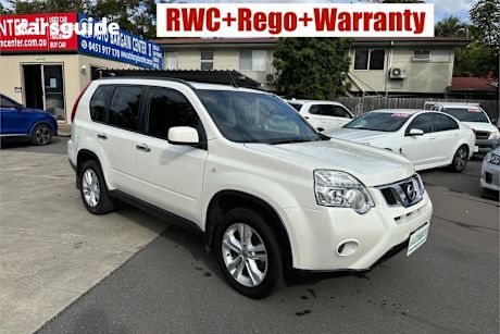 White 2012 Nissan X-Trail Wagon St (Fwd)