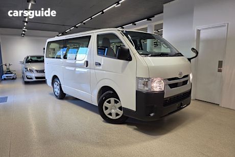 White 2023 Toyota HiAce Commercial DX LONG GDH201 (ZX001333)