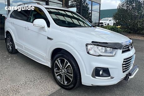 White 2017 Holden Captiva SUV LTZ 4X4