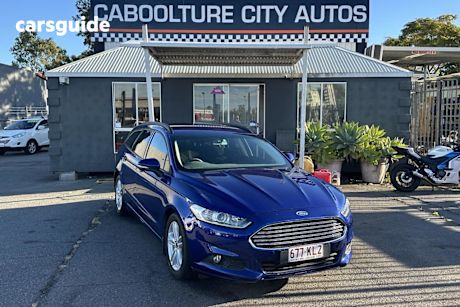 Blue 2016 Ford Mondeo Wagon Ambiente Tdci