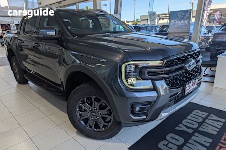 White 2025 Ford Ranger Ute Tray WILDTRAK 4X4