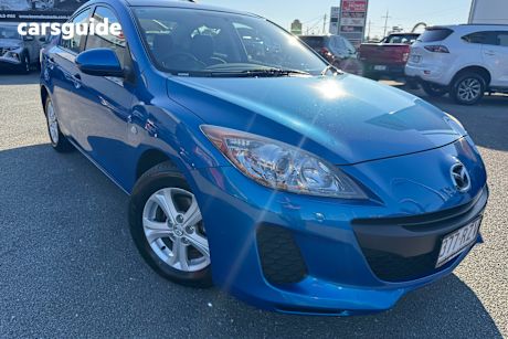 Blue 2011 Mazda Mazda3 Sedan NEO F