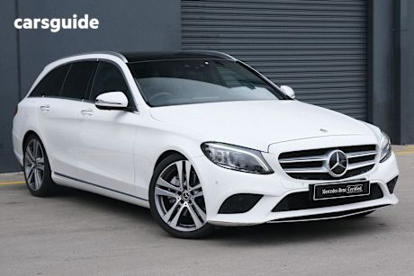 White 2019 Mercedes-Benz C-CLASS SUV C300 R