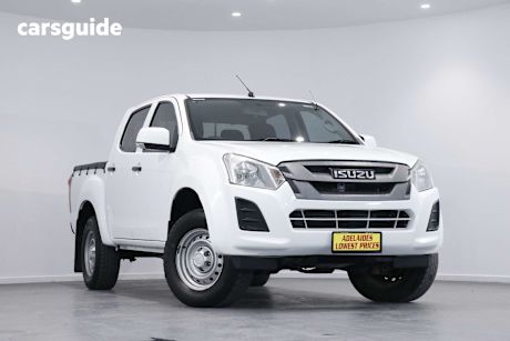 White 2020 Isuzu D-MAX Ute Tray SX HIGH RIDE R