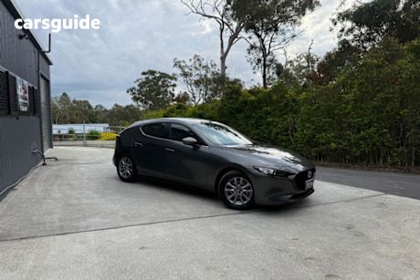 Grey 2024 Mazda 3 Hatchback G20 Pure