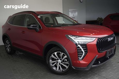 Red 2025 GWM Haval Jolion SUV LUX F