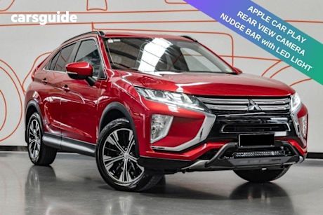 Red 2019 Mitsubishi Eclipse Cross SUV LS F