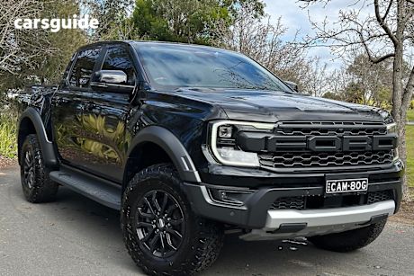 Black 2023 Ford Ranger Ute Tray RAPTOR 4X4