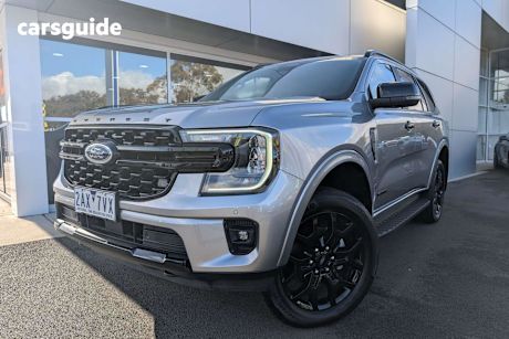 Silver 2024 Ford Everest SUV SPORT R